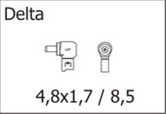 Размер штекера для ноутбука Delta