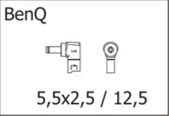 Размер штекера для ноутбука BenQ