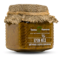 Крем-мёд с пергой и прополисом